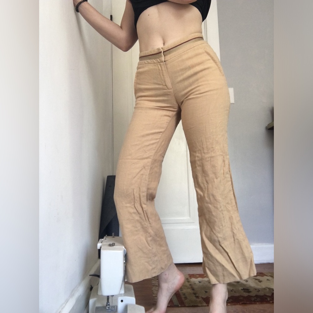 100% linen vintage pants Size 0